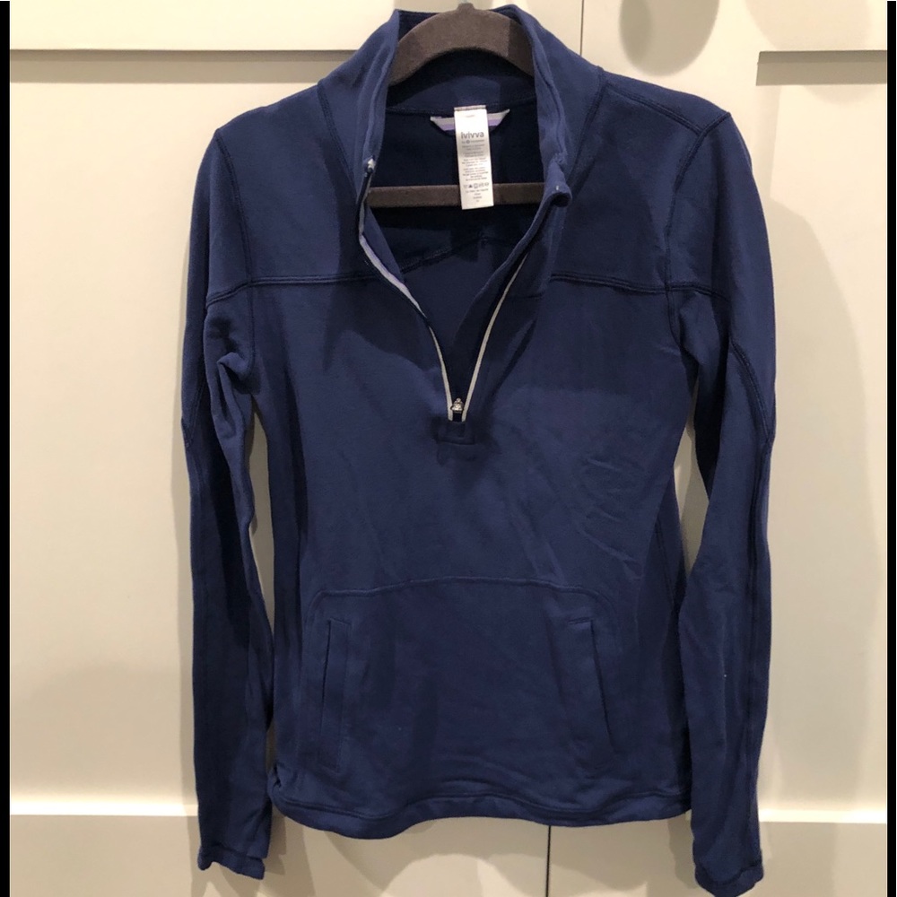 Ivivva navy half zip